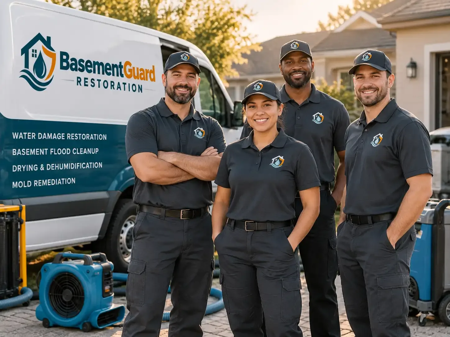 Basement Water Damage Restoration company in Gaastra, MI